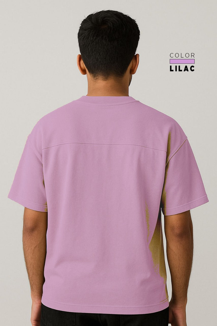 Drop-shoulder Tee - LILAC