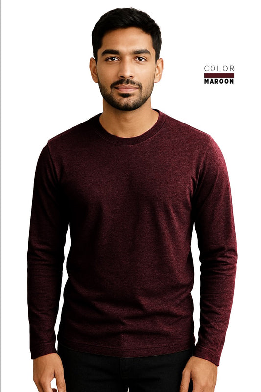 Full Sleeve Tee - MAROON