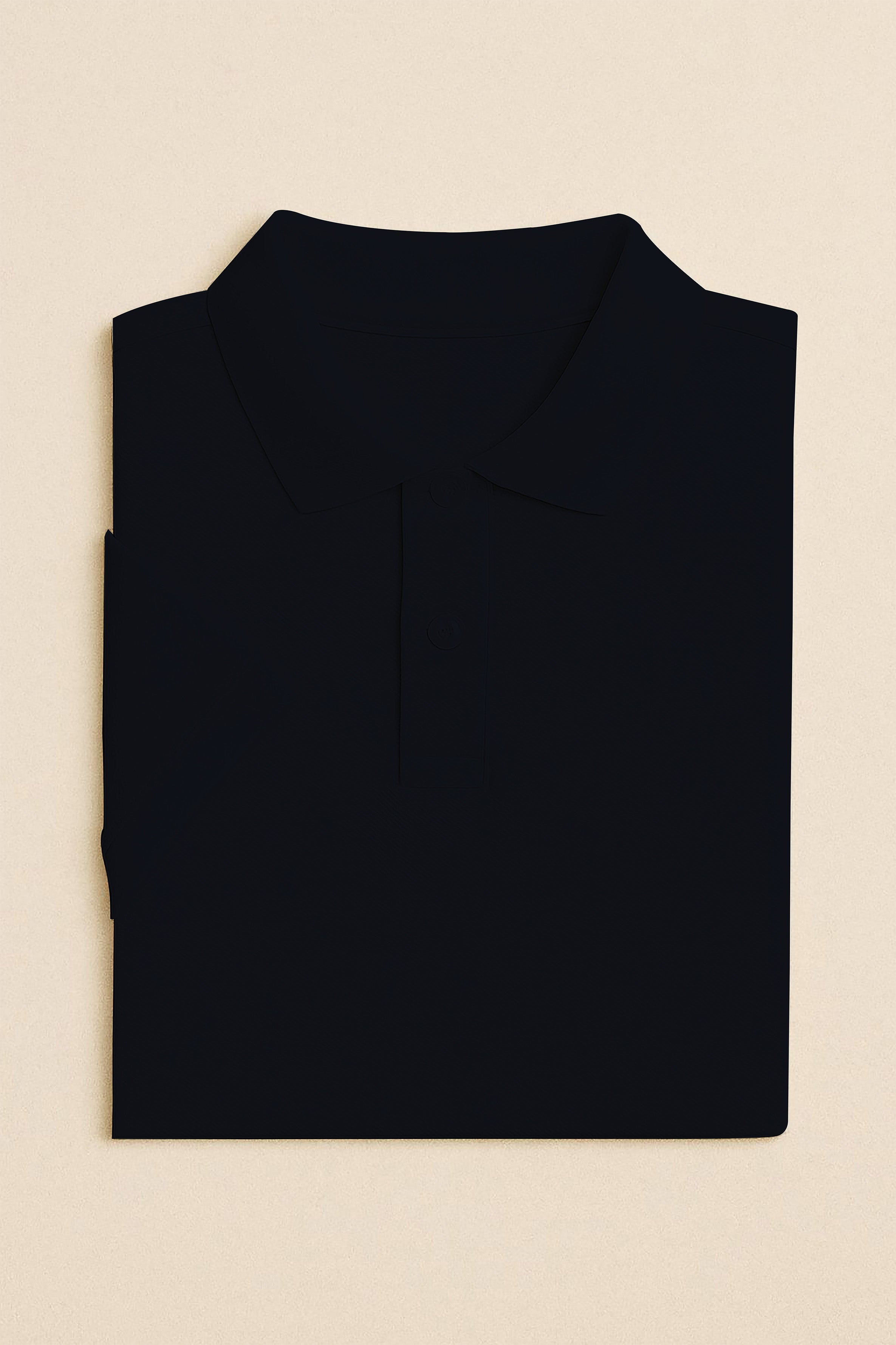 Kids Polo T-shirts - Navy Blue