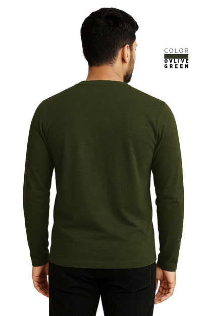 Full Sleeve Tee - OLIVE GREEN