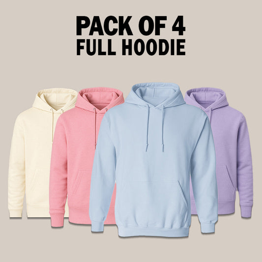 Pack of 4 Full Sleeve Hoodies