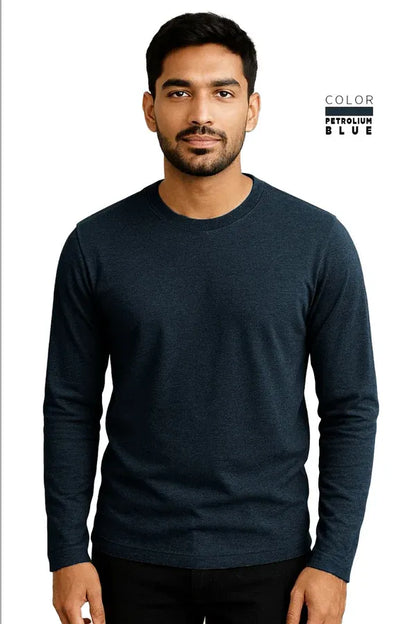 Full Sleeve Tee - PETROLUM BLUE