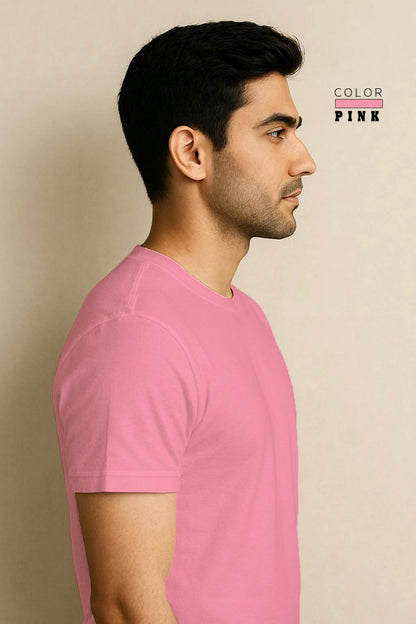 Short Sleeve T-Shirt -Pink