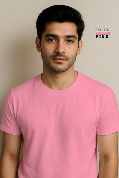 Short Sleeve T-Shirt -Pink