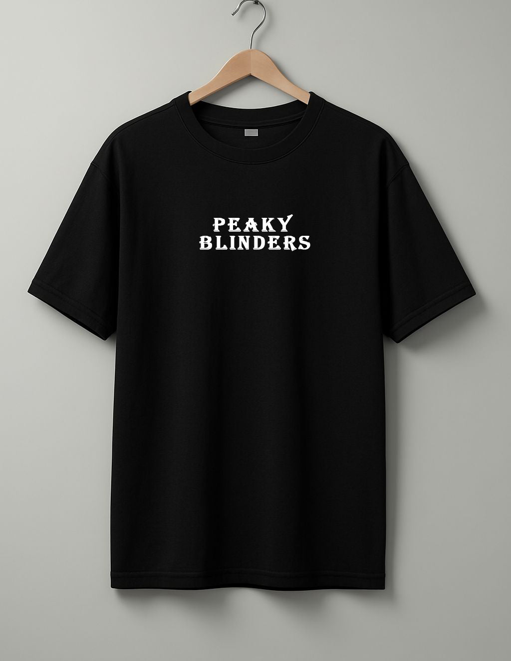 Peaky Blinders Beige, Black & Maroon T-Shirt