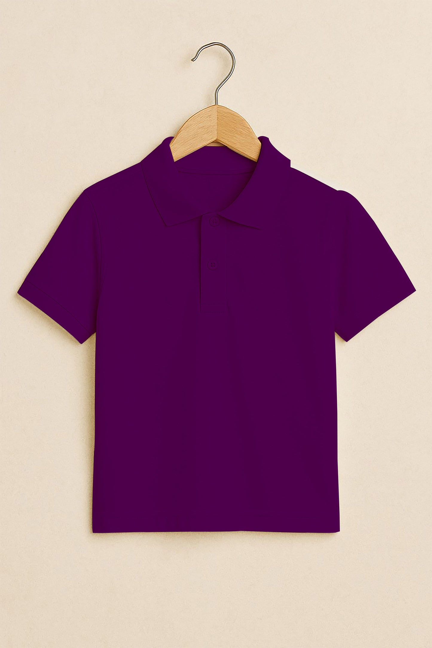 Kids Polo T-shirts - Purple