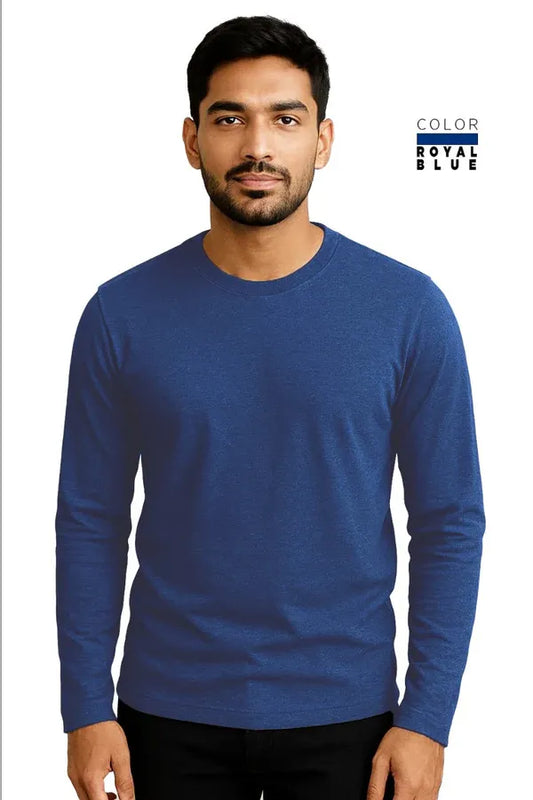 Full Sleeve Tee - ROYAL BLUE