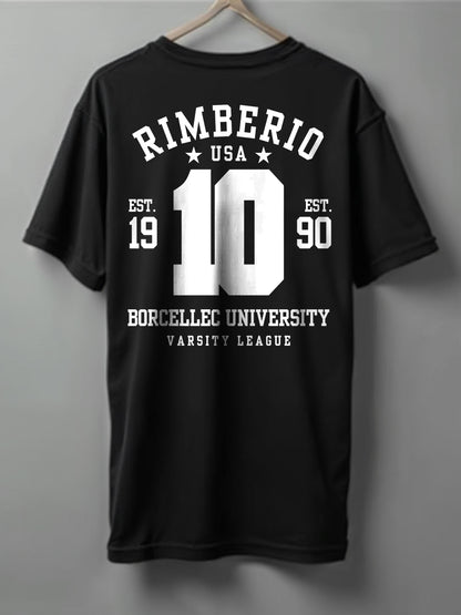 Rimberio Oversized T-Shirt – White, Black, Maroon & Olive Green