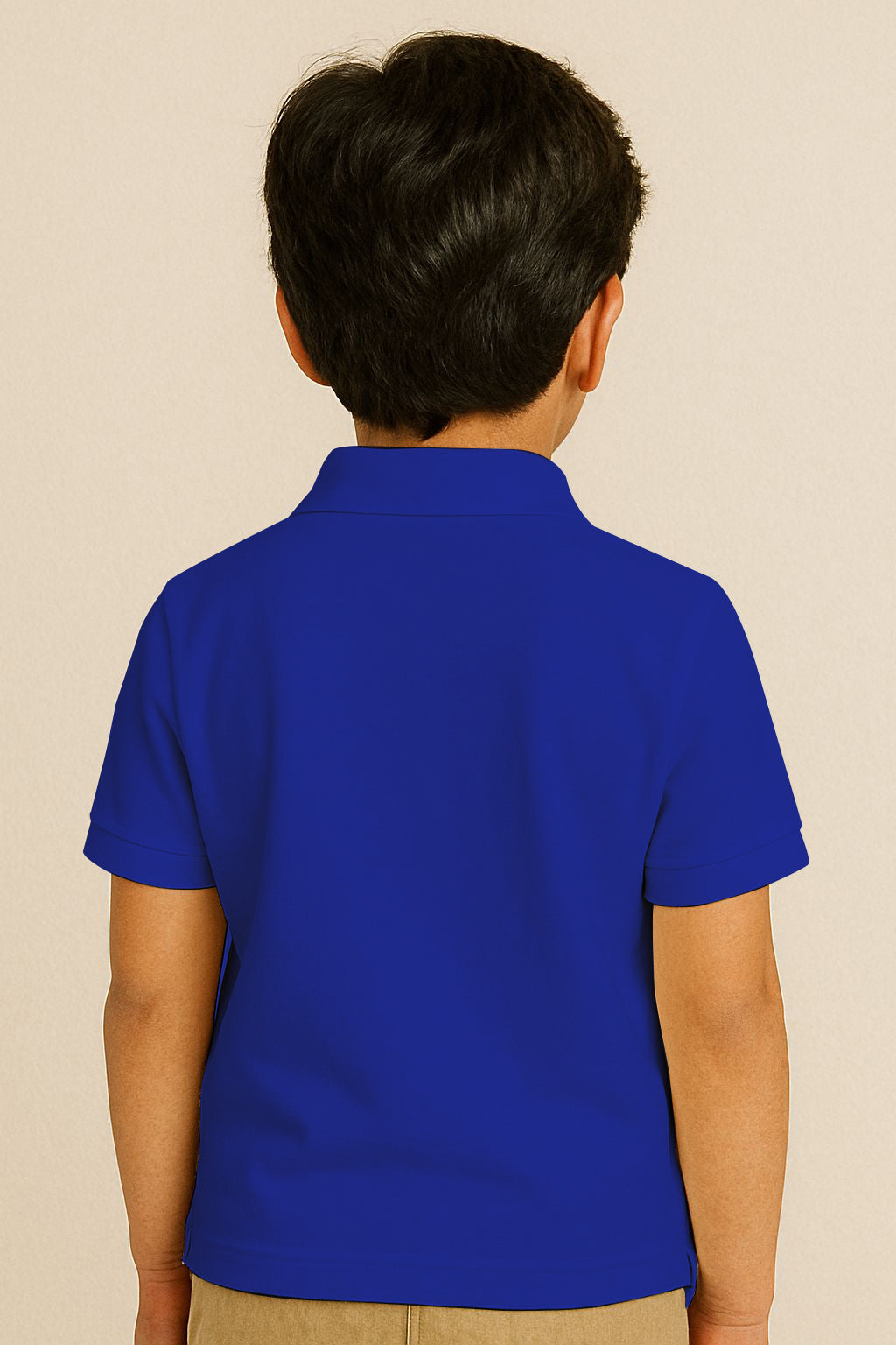 Kids Polo T-shirts - Royal Blue