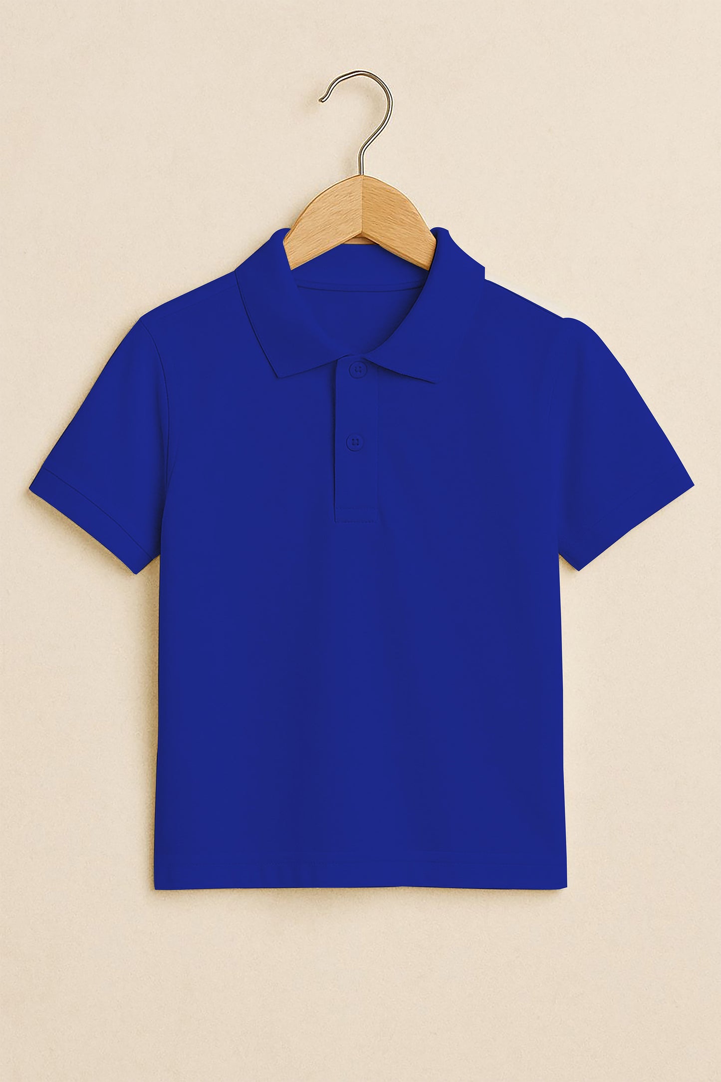 Kids Polo T-shirts - Royal Blue