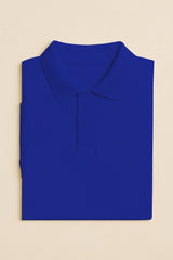 Kids Polo T-shirts - Royal Blue