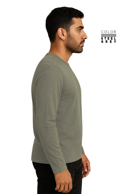 Full Sleeve Tee - STEEL GREY