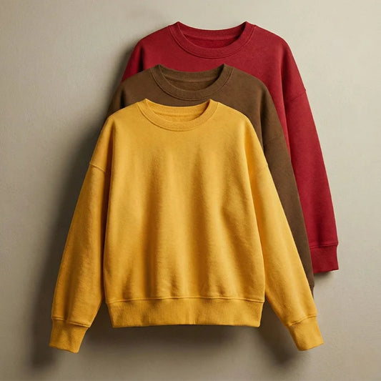 Pack of 3 Full Sleeve Sweatshirts