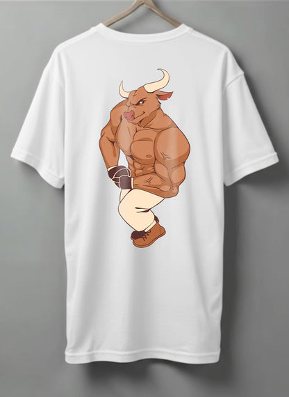 Unstoppable Drop Shoulder T-Shirt – Black, White & Blue