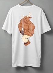 Unstoppable Drop Shoulder T-Shirt – Black, White & Blue