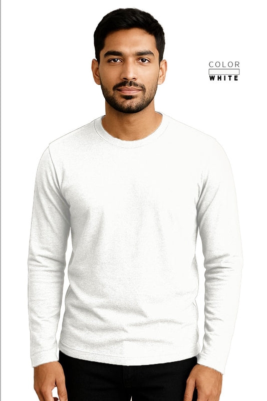 Full Sleeve Tee - WHITE