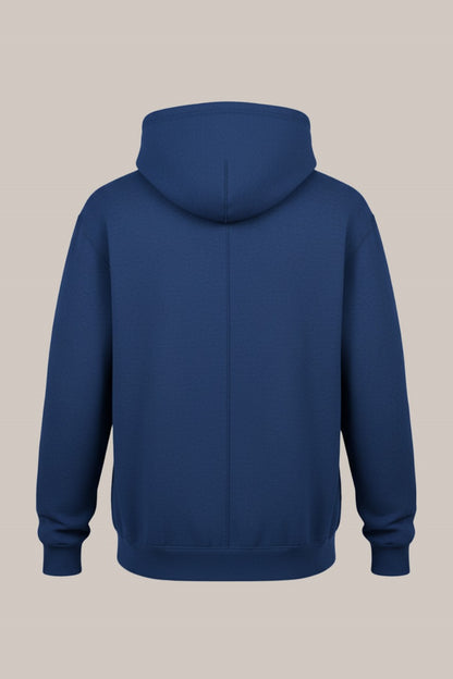 Men’s Classic Royal Blue Zipper Hoodie – Everyday Comfort Collection