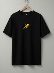 Run T-Shirt - White & Black