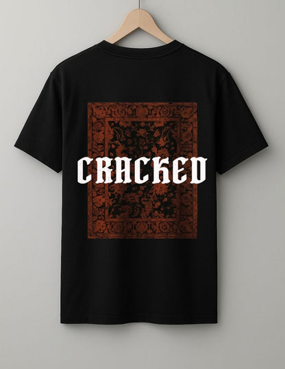 Cracked T-Shirt - Black & White