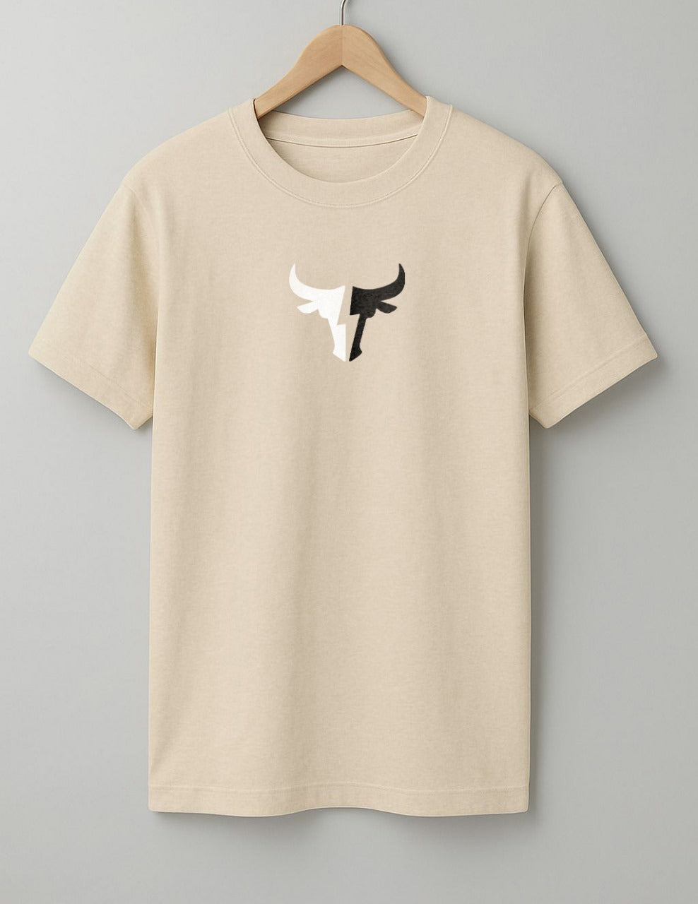 Boston T-Shirt - Black, Beige & White