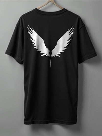 Printed Tee Drop shoulder Parwaz