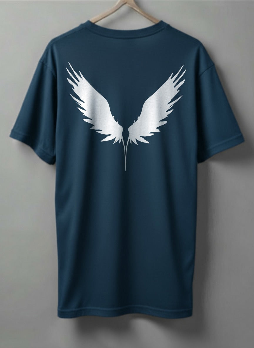 Printed Tee Drop shoulder Parwaz