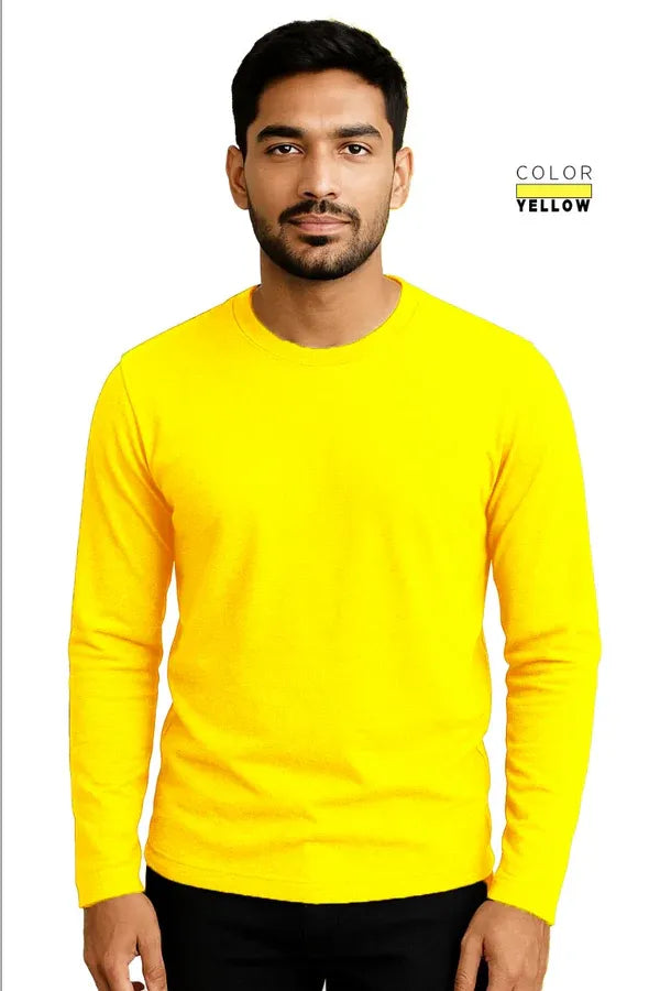 Full Sleeve Tee - YELLOW