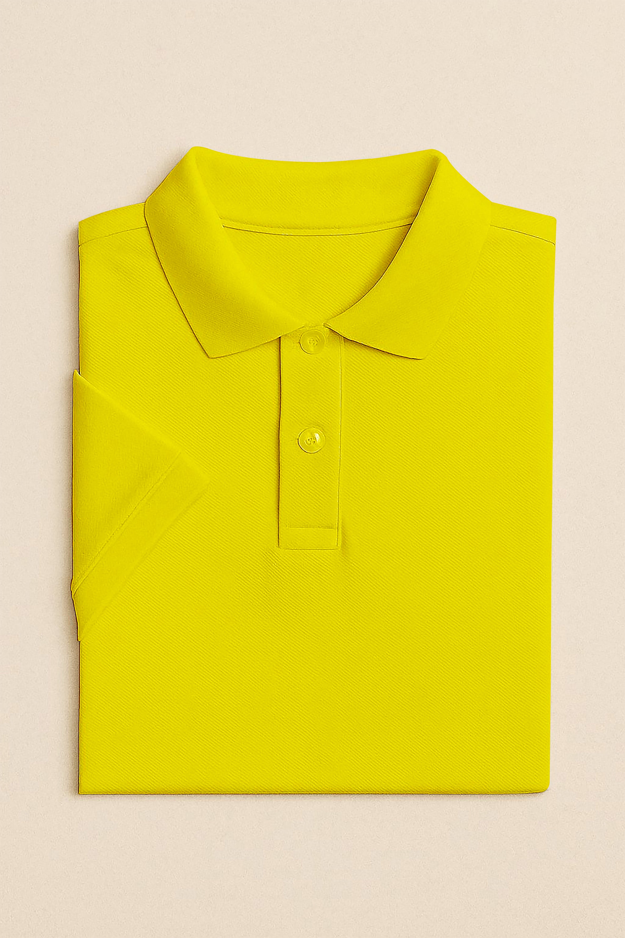 Kids Polo T-shirts - Yellow
