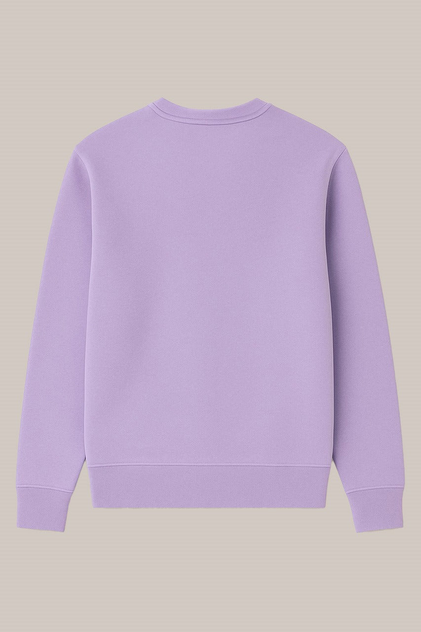 Lilac Red Sweatshirt – Stand Out in Comfort