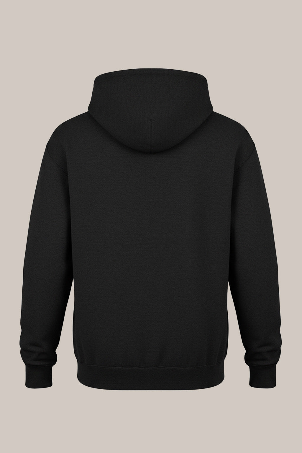 Men’s Classic Black Zipper Hoodie – Everyday Comfort Collection
