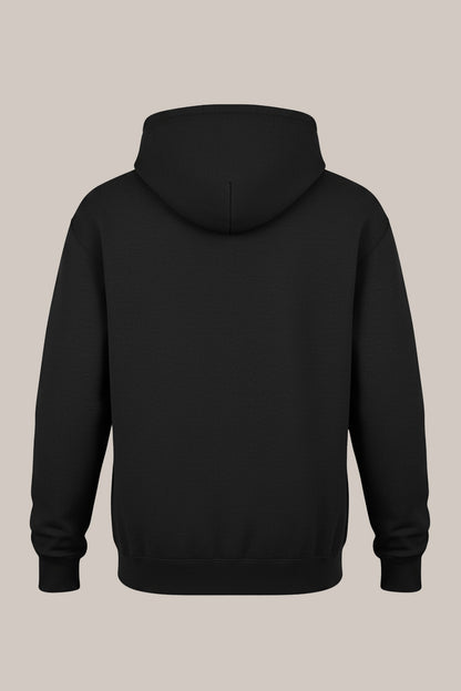 Men’s Classic Black Zipper Hoodie – Everyday Comfort Collection