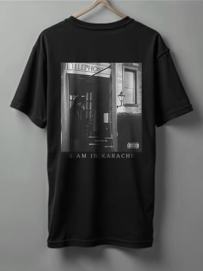 Printed Tee Drop shoulder Song