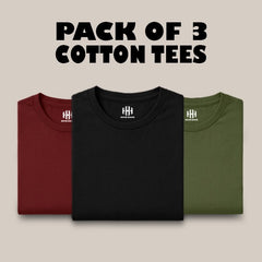 Pack of 3 Basic T-Shirts