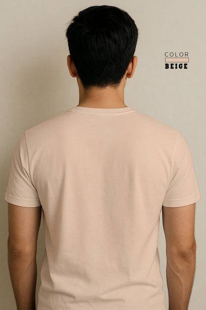Short Sleeve T-Shirt - Beige