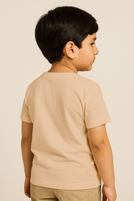 Kids Basic Tee - Beige