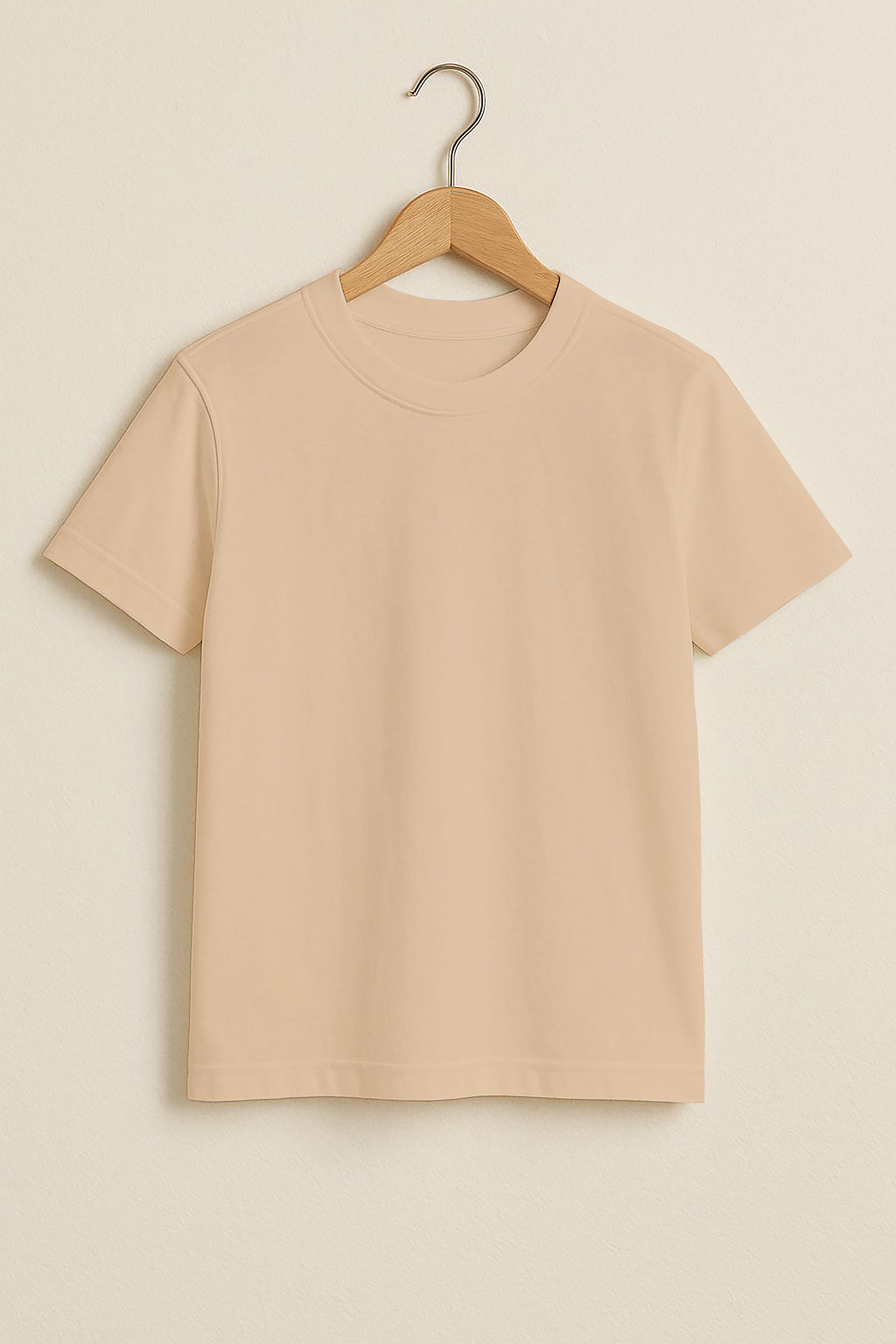 Kids Basic Tee - Beige