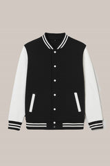 Baseball Jacket Line – Black & White Bold Style