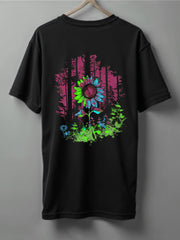 Printed Tee Drop shoulder Mohubbat