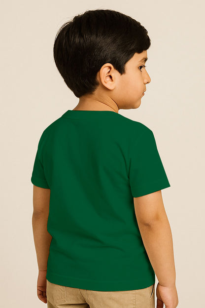 Kids Basic Tee - Bottle Green