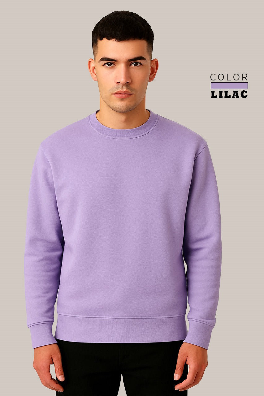 Lilac Red Sweatshirt – Stand Out in Comfort