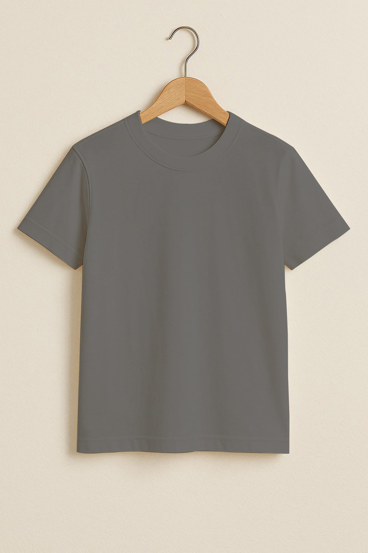 Kids Basic Tee - Dark Grey