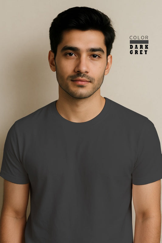 Short Sleeve T-Shirt - Dark grey