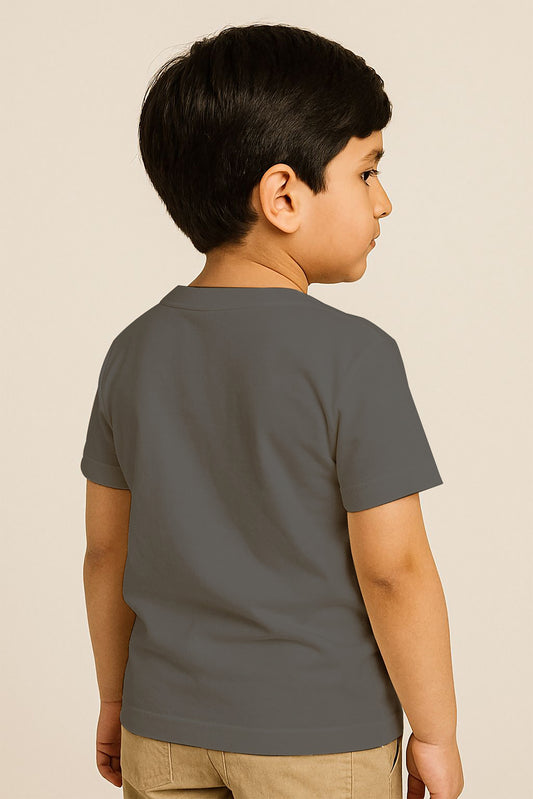 Kids Basic Tee - Dark Grey
