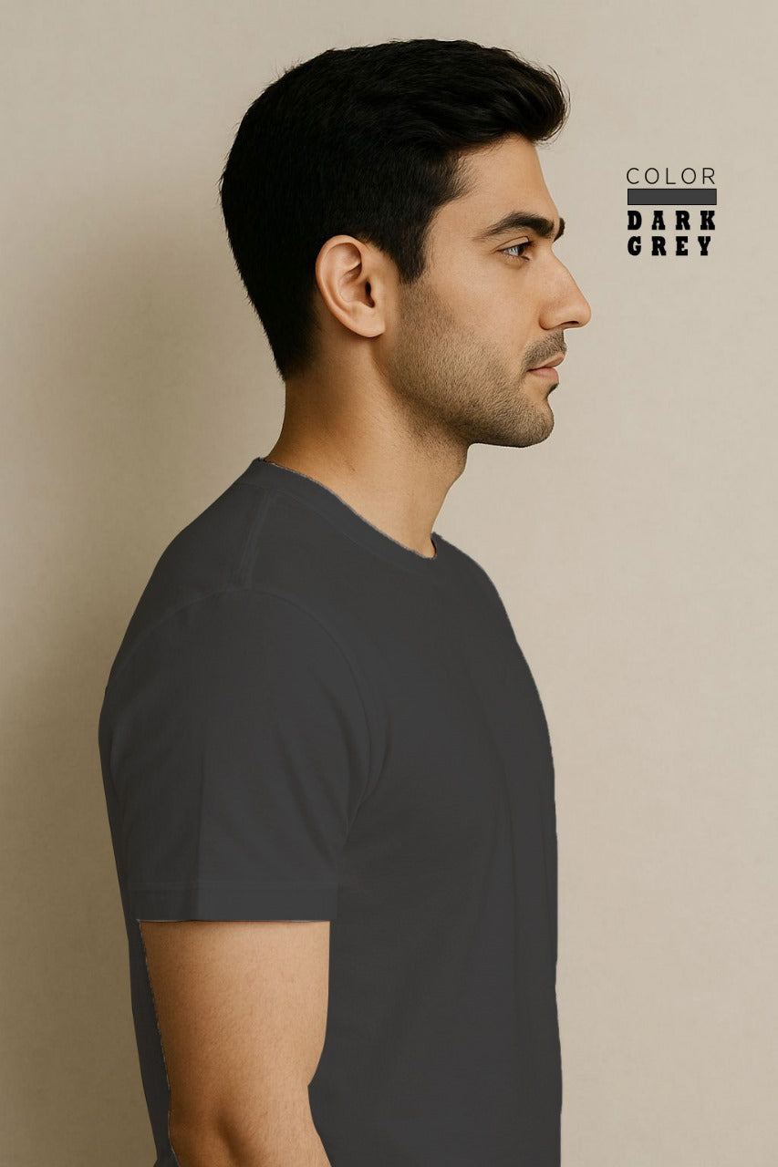 Short Sleeve T-Shirt - Dark grey