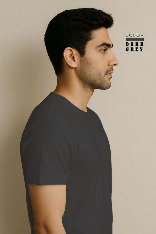 Short Sleeve T-Shirt - Dark grey