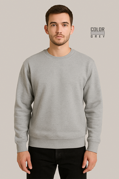 Classic Grey Sweatshirt – Everyday Ease, Timeless Look