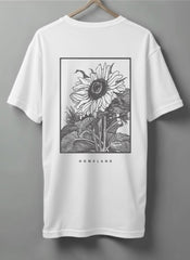 Homeland Oversized T-Shirt – Black, White & Beige