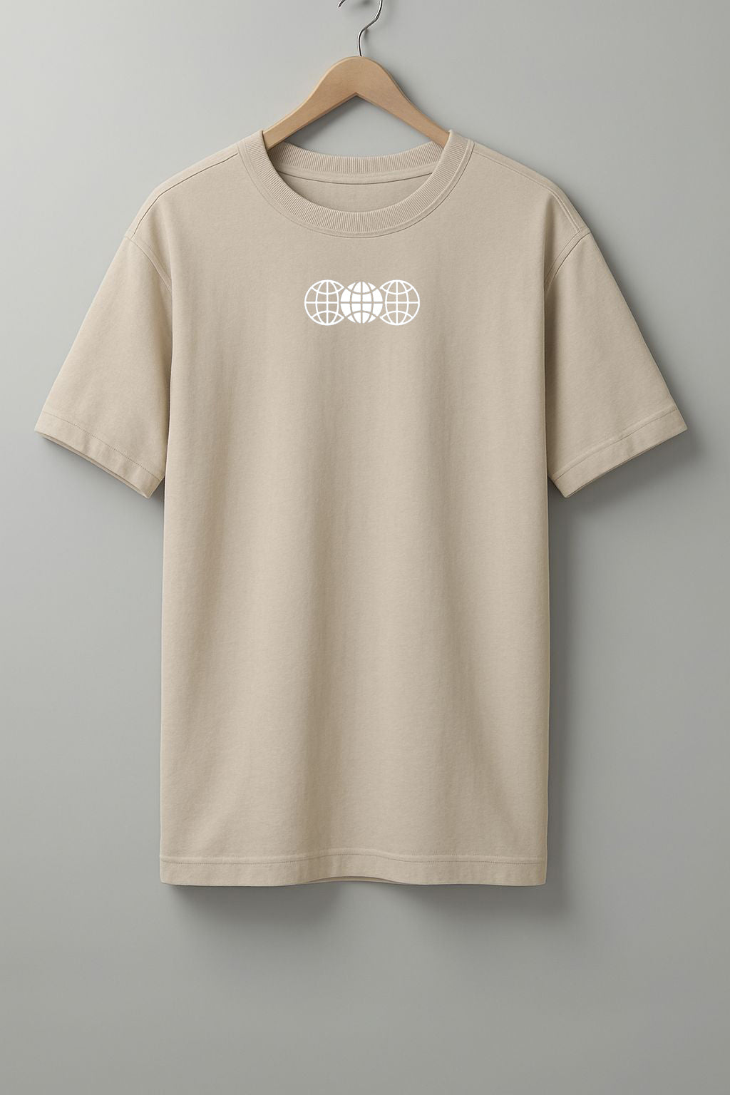 Inside Freedom T-Shirt - Black, Maroon & Beige