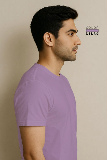 Short Sleeve T-Shirt -Lilac
