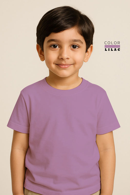 Kids Basic Tee -Lilac